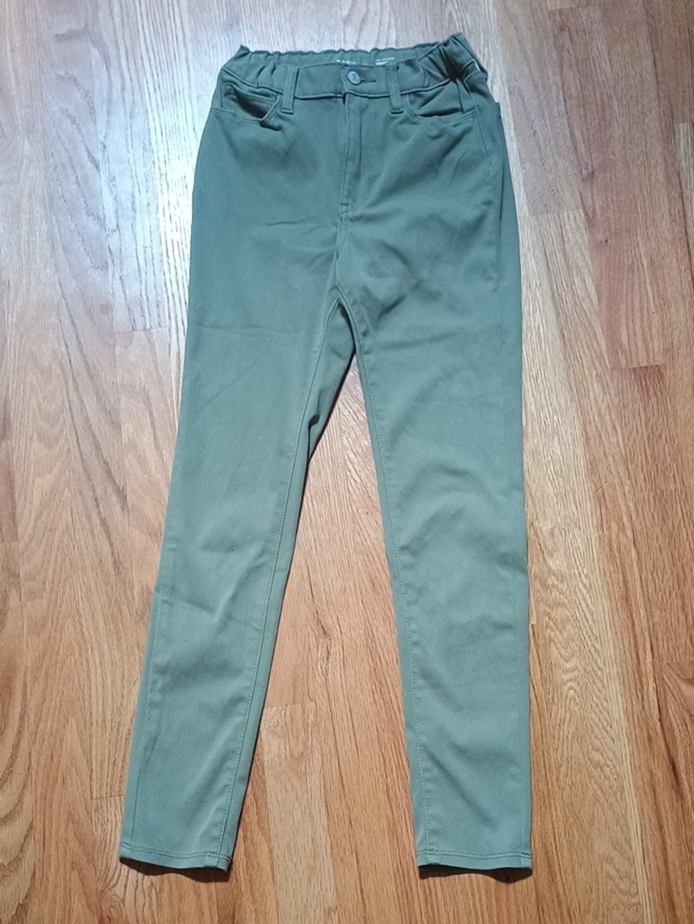 Old Navy Olive Green Slim Tapered Rockstar Jeggings